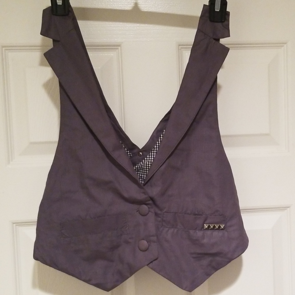 OBEY Gray Vest